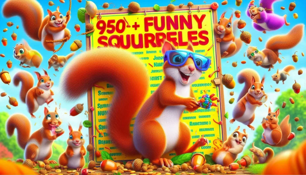 Adorable Squirrel Names for Tiny Nut Lovers