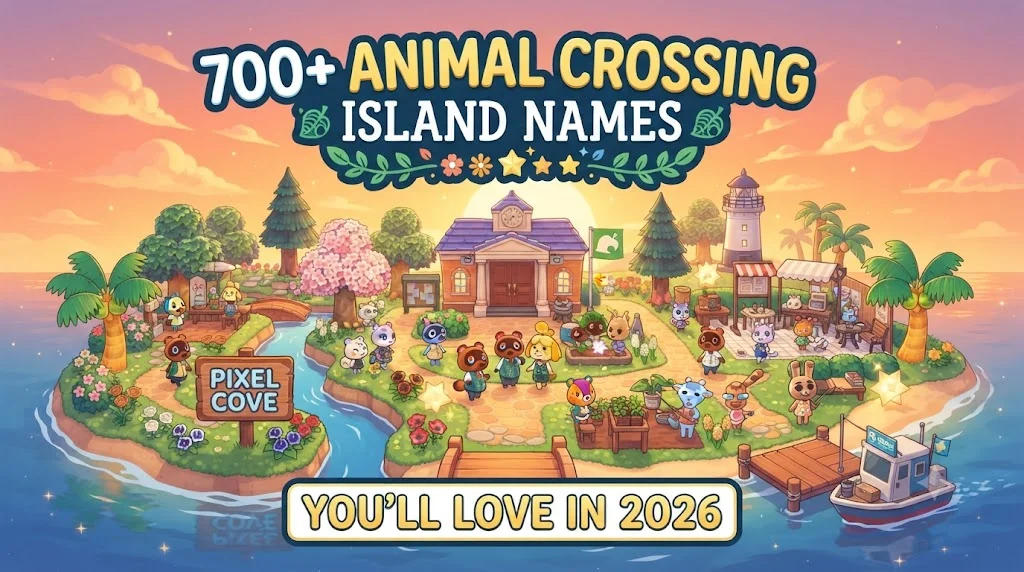 Animal Crossing Island Names