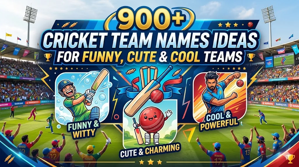 🦉 Cute Cricket Team Names That Melt Your Heart