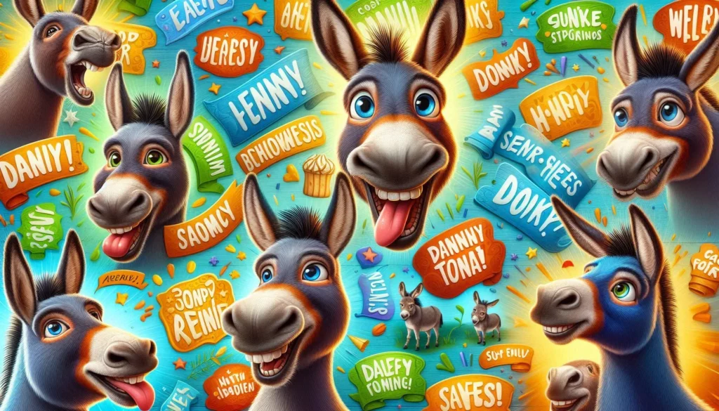 🦄 Cute Donkey Names That Melt Your Heart