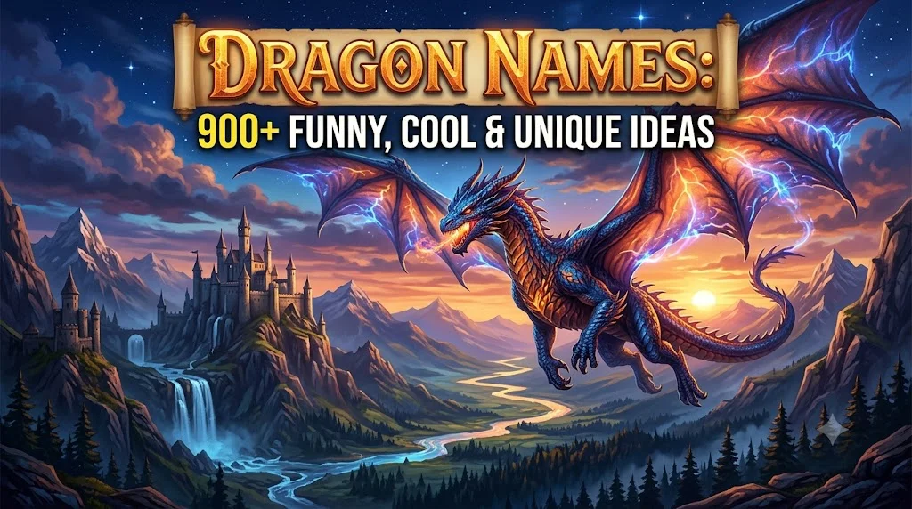 🦉 Cute Dragon Names That Melt Your Heart