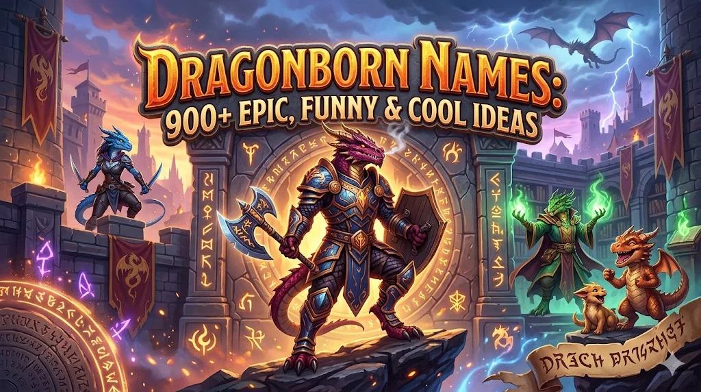🦉 Cute Dragonborn Names That Melt Your Heart