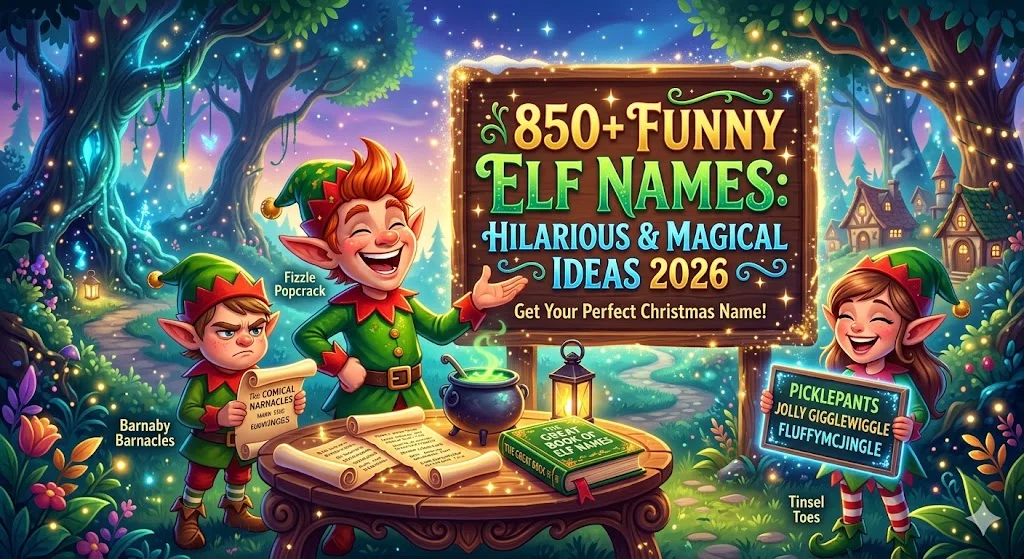 🧝 Cute Elf Names That Melt Your Heart