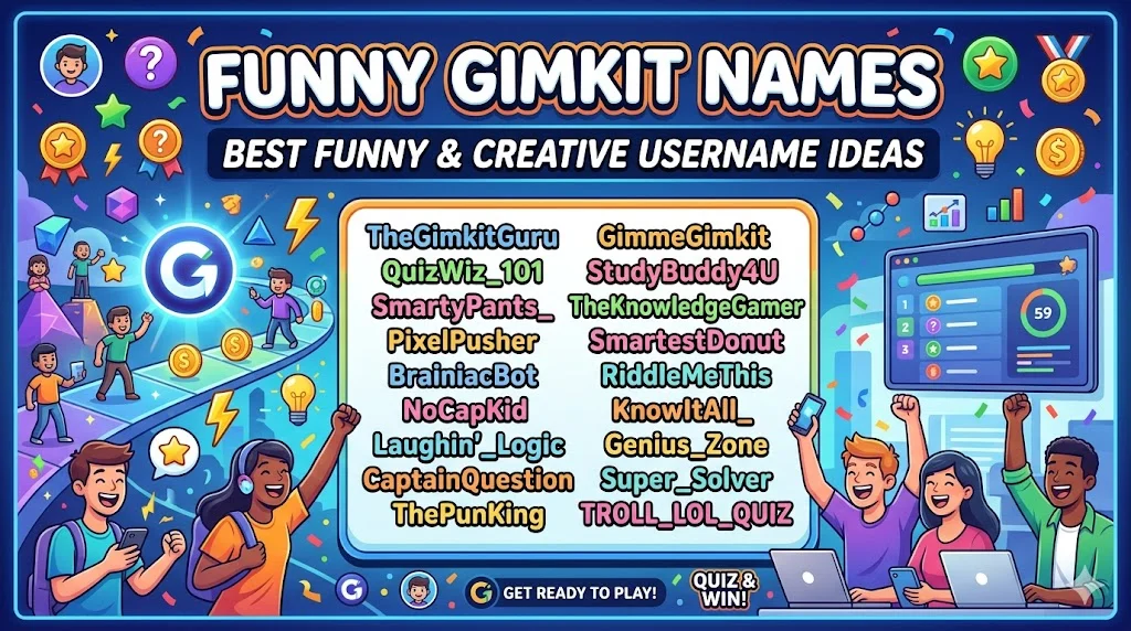 🦉 Cute Funny Gimkit Names That Melt Your Heart