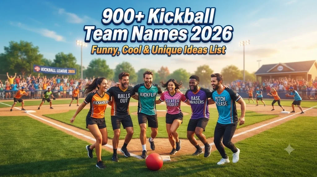 🦉 Cute Names for Your Kickball Team