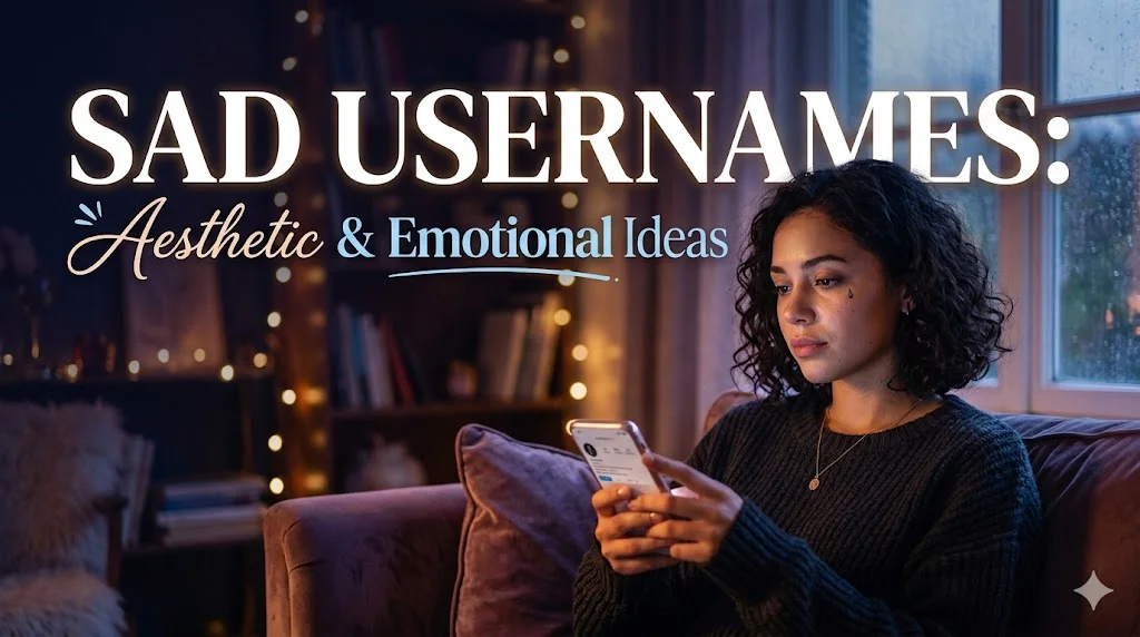 🦉 Cute Sad Usernames That Melt Your Heart