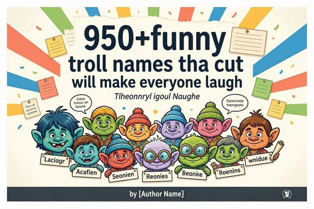 Cute Troll Names That Melt Your Heart