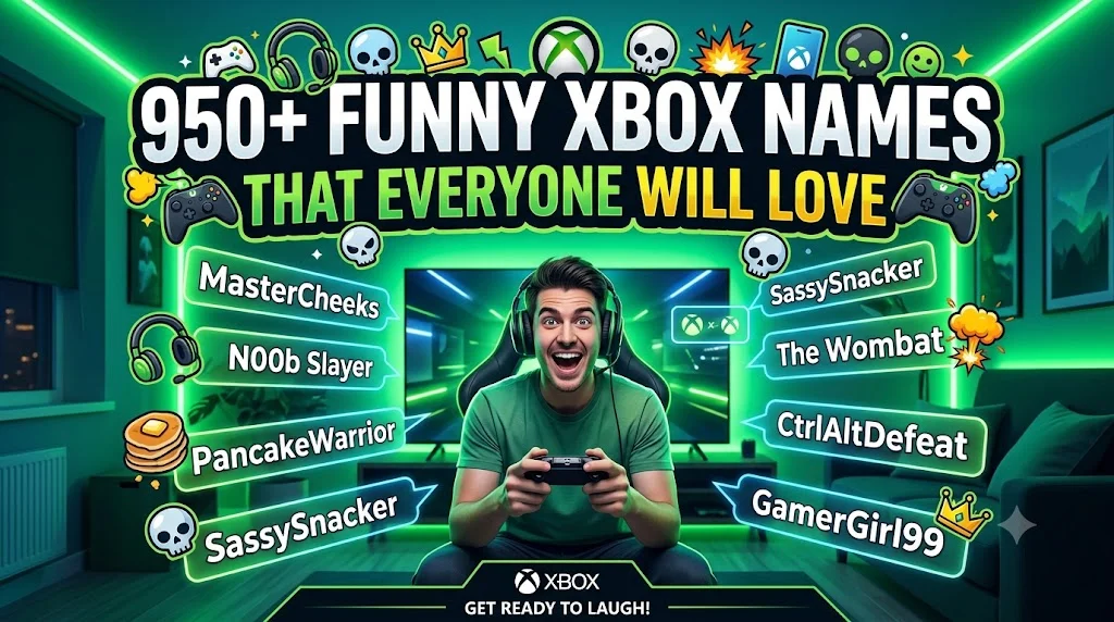 🦉 Cute Xbox Names That Melt Your Heart