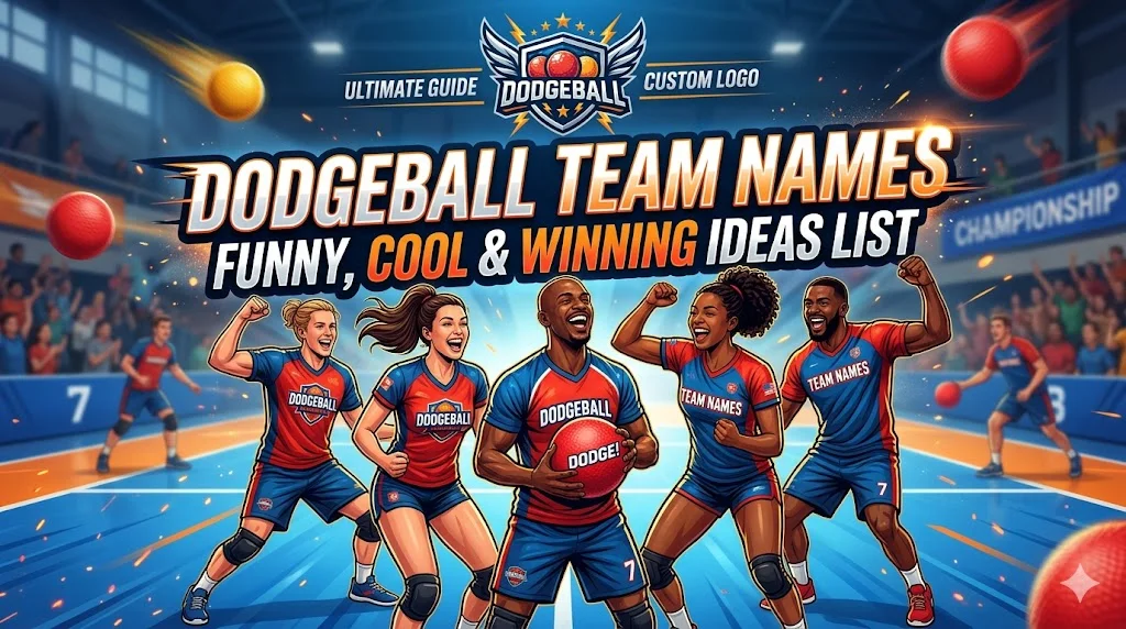 😂 Funny Dodgeball Team Names That Never Miss