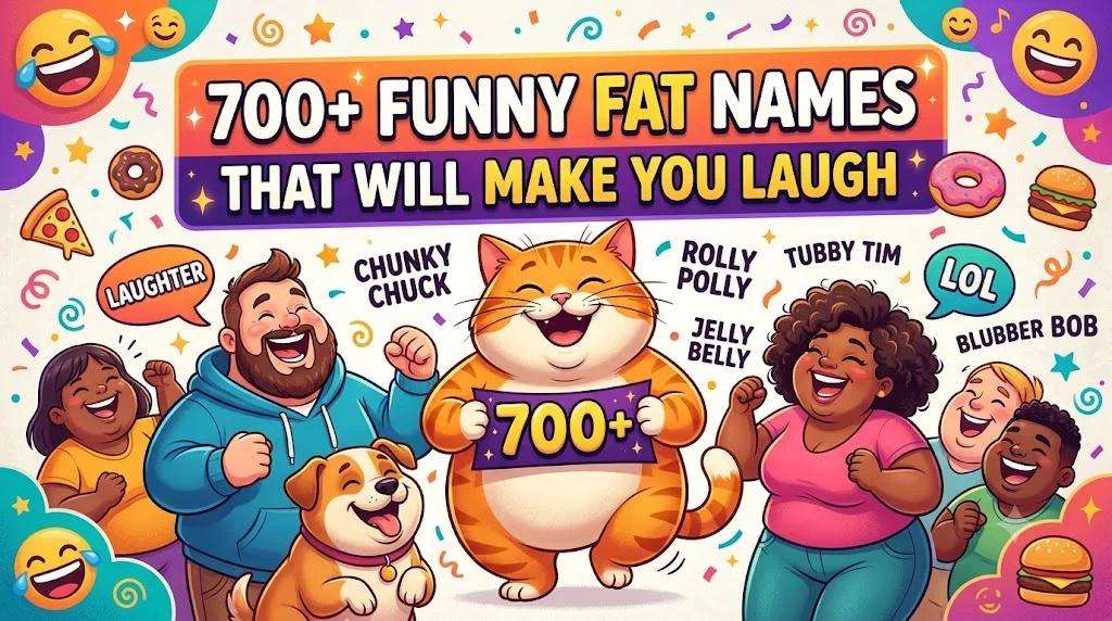 Funny Fat Girl Names