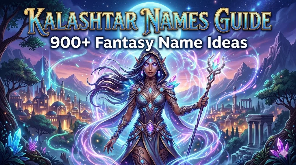 🏆 Most Popular Kalashtar Names Players Love