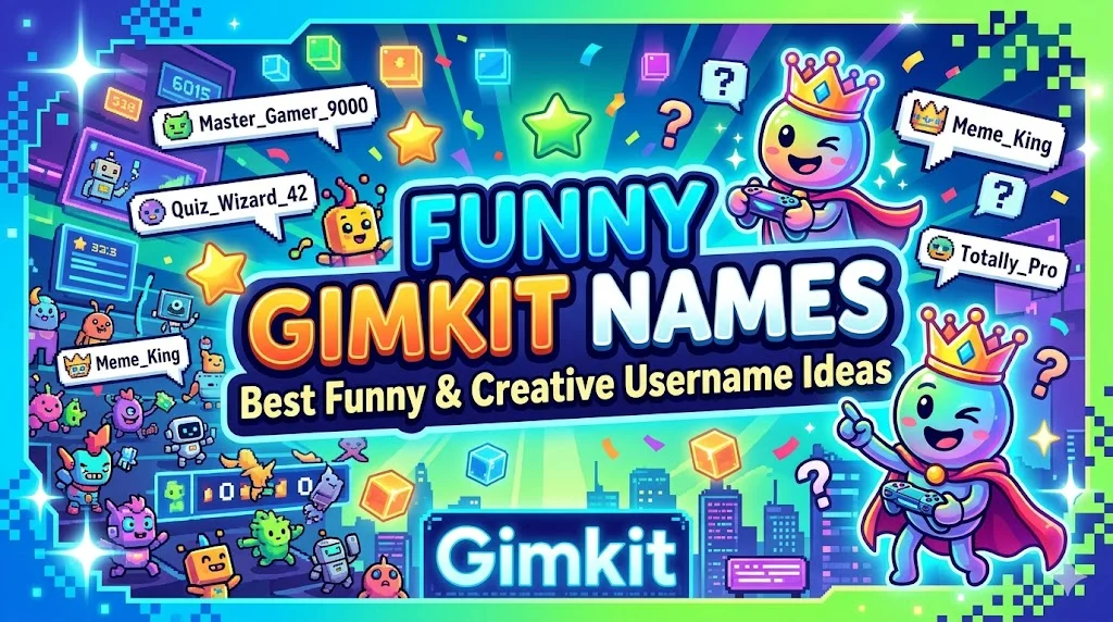 😂 Silly Funny Gimkit Names That Make You Laugh Instantly