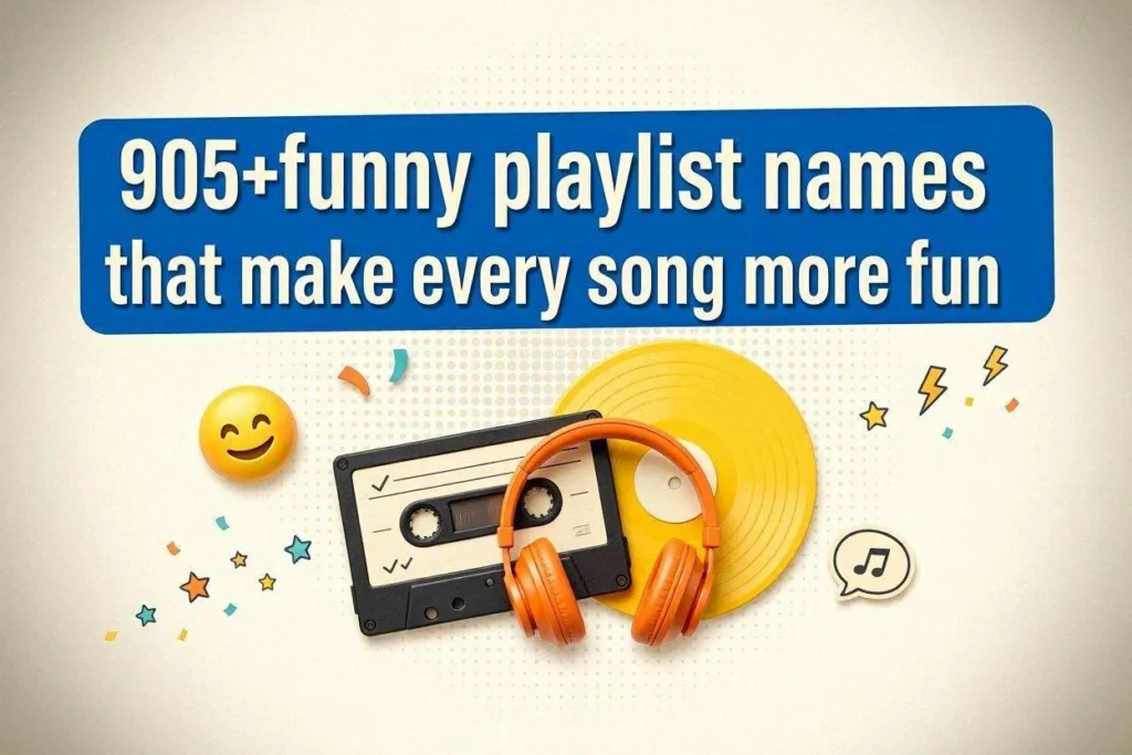 ๐ย Silly Funny Playlist Names That Make You Laugh Instantly