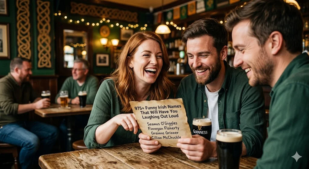 Silly Irish Names That Make You Laugh Instantly
