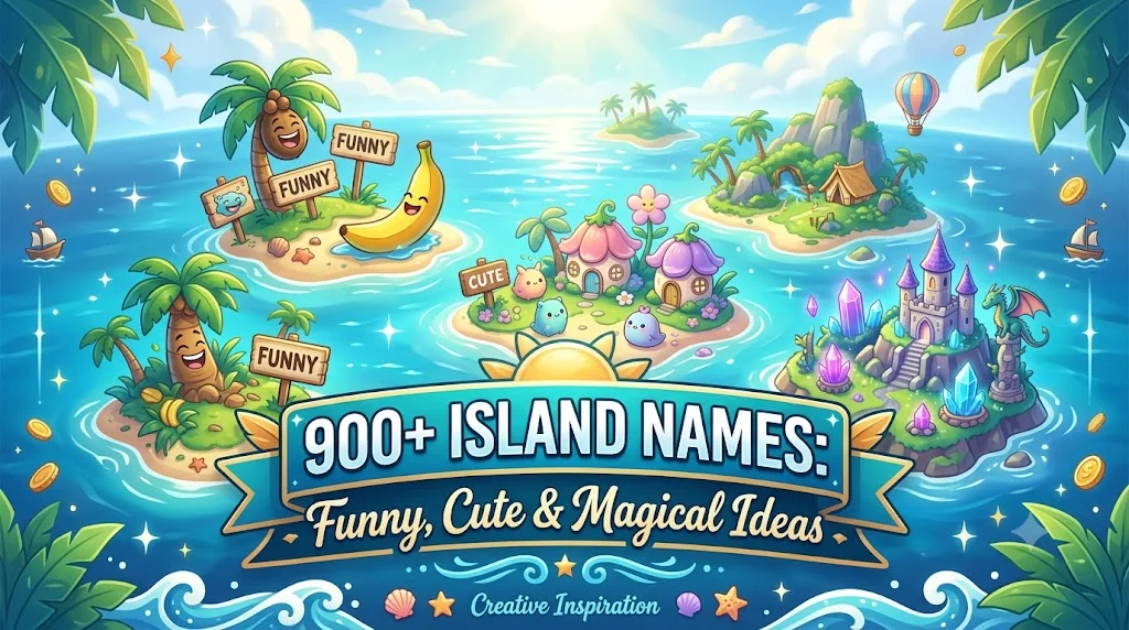 😂 Silly Island Names That Make You Laugh Instantly