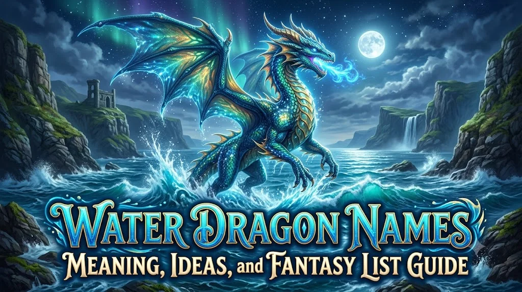 🧠 Smart and Funny Water Dragon Names for Genius Vibes