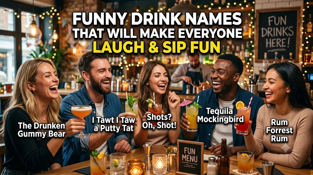 🤣 The Funniest Cocktail Names Ever Invented