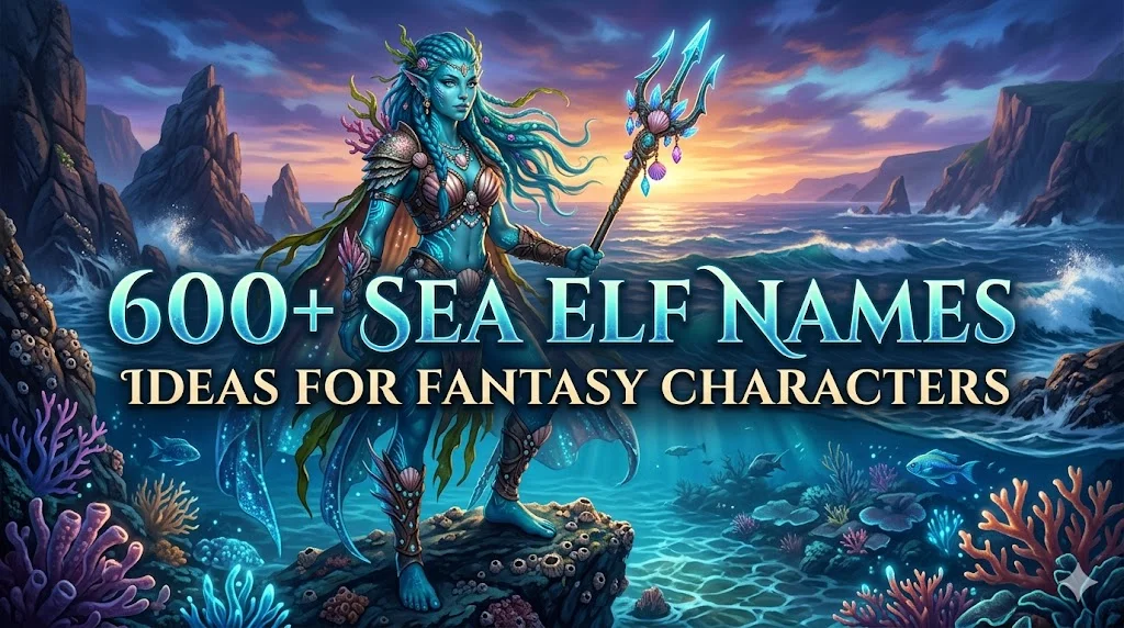 🧝 Cute Sea Elf Names That Melt Your Heart
