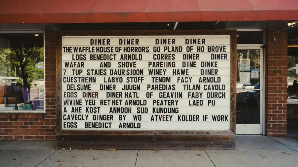 151+Funny Diner Names That Will Make Customers Smile