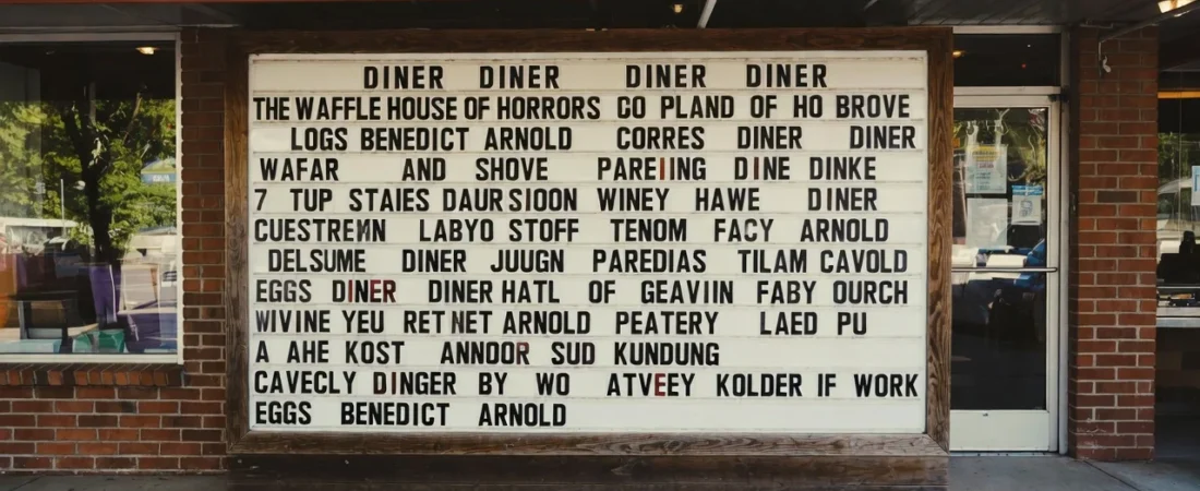 151+Funny Diner Names That Will Make Customers Smile