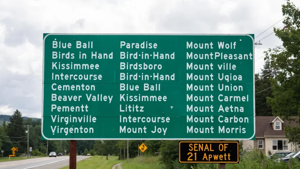 161+Funny Names of Towns in Pennsylvania Thatβll Make You Laugh