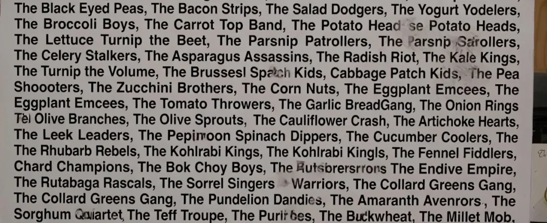 161+Funny Band Names That Will Make Everyone Laugh