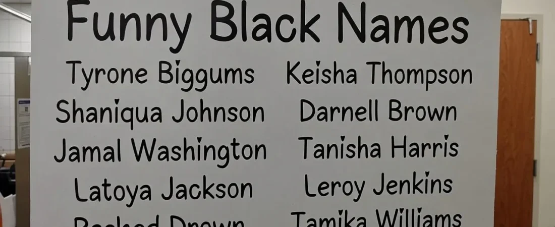 175+Funny Black Names That Will Make Everyone Laugh