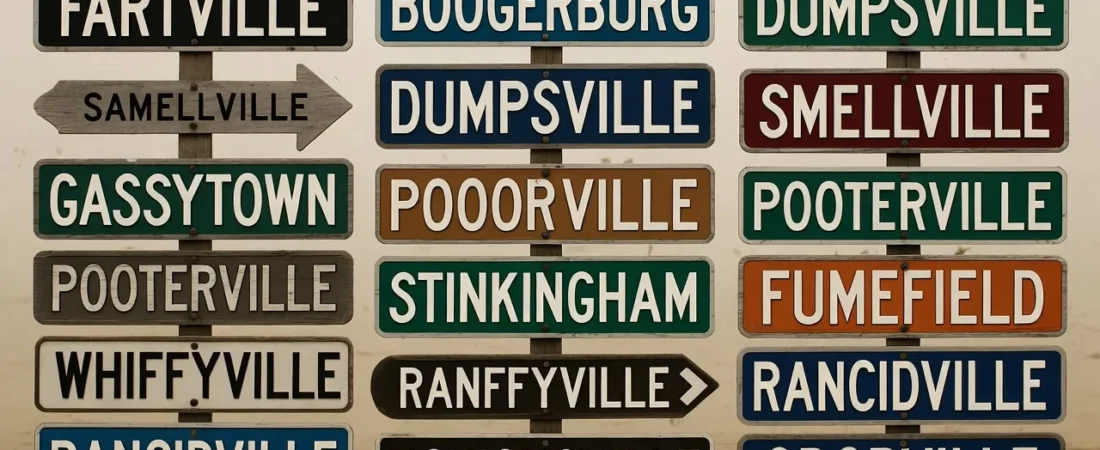 171+Funny City Names That Will Make You Laugh