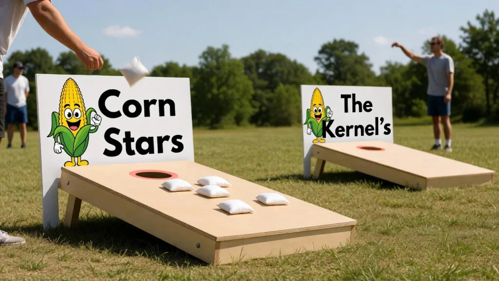 Funny Cornhole Team Names That Will Make Everyone Laugh