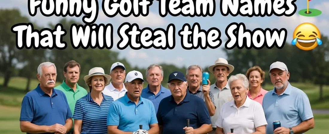 171+Funny Golf Team Names That Will Steal the Show β³π