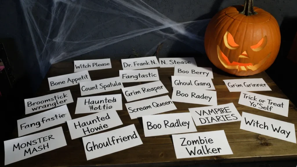 Funny Halloween Names Thatβll Steal the Show