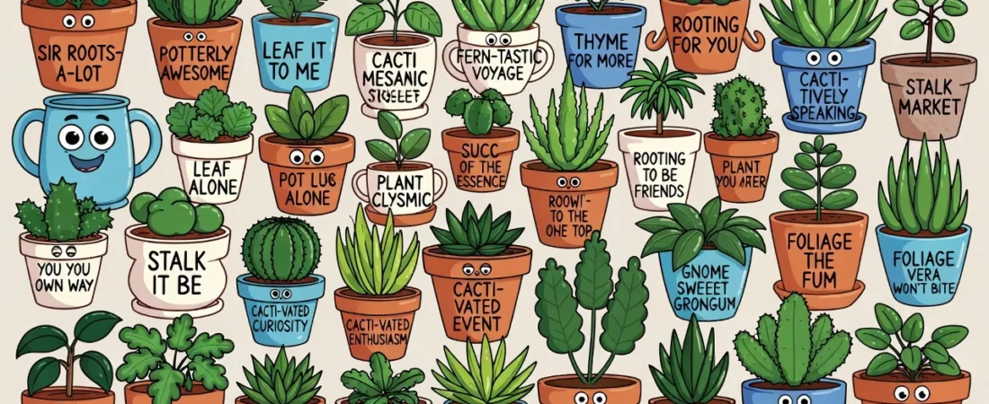 321+Funny Pot Names That Make Everyone Laugh ๐