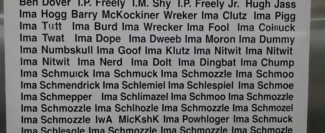 310+ Funny Strange Names That Sound Wild & Weird