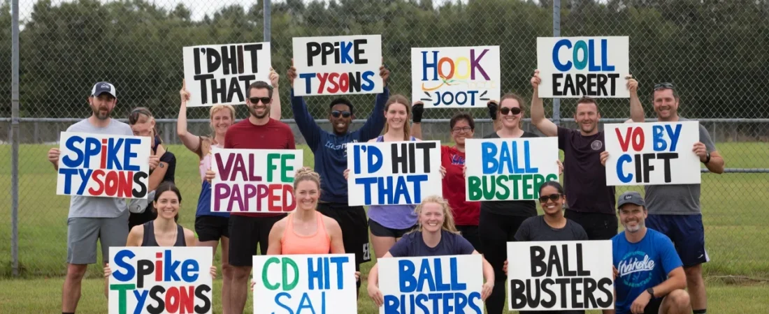 161+Funny Volleyball Team Names That Spike the Fun