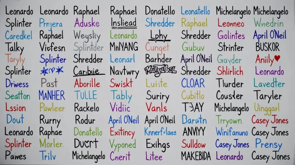 141+Ninja Turtle Names: Fun, Cool & Creative Ideas