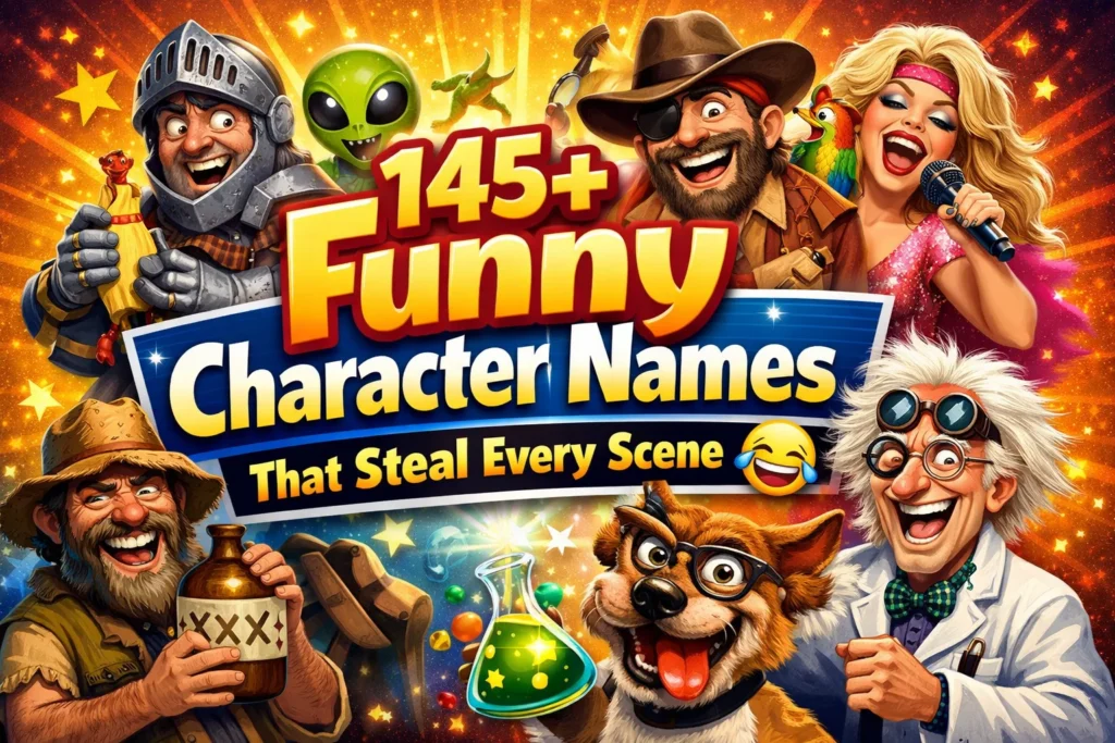 Funny Character Names
