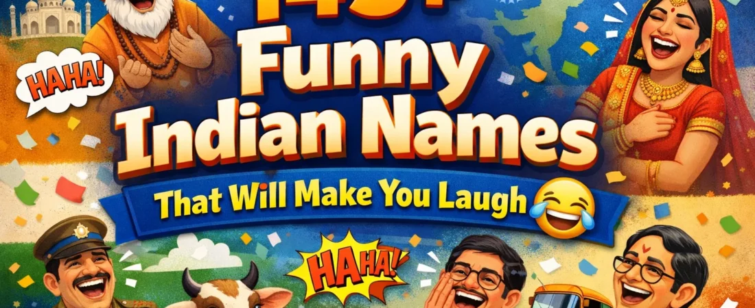 145+Funny Indian Names That Will Make You Laugh 😂
