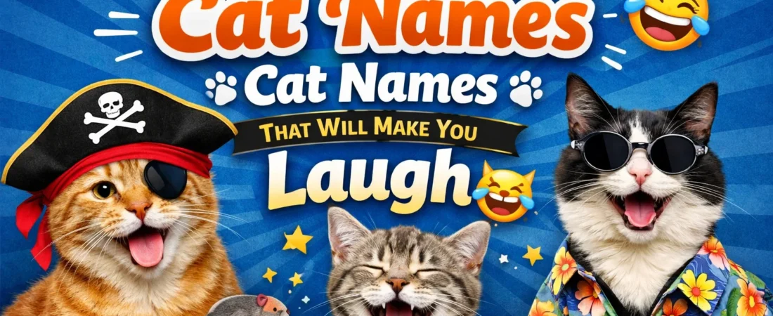 165+Funny Male Cat Names That Will Make You Laugh 😹