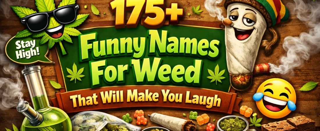 175+Funny Names For Weed That Will Make You Laugh