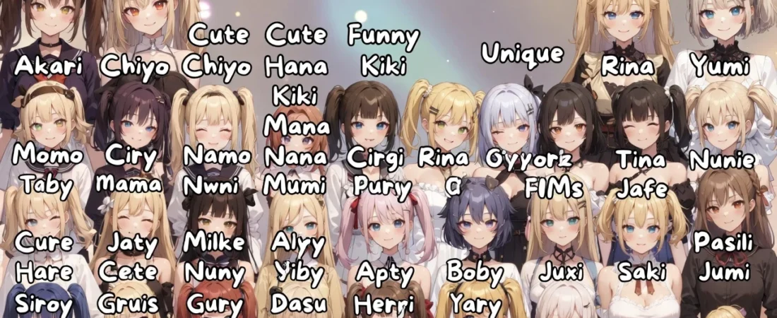 175+Anime Girl Names That Are Cute, Funny & Unique
