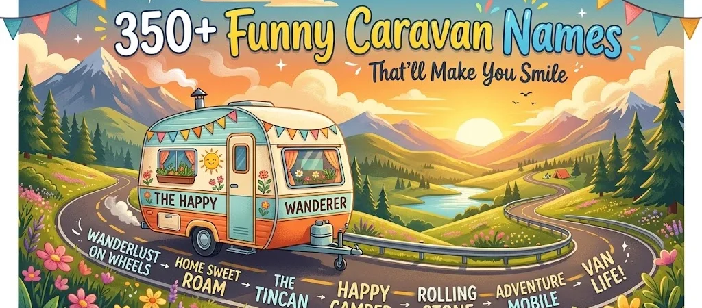 350+Funny Caravan Names That’ll Make You Smile
