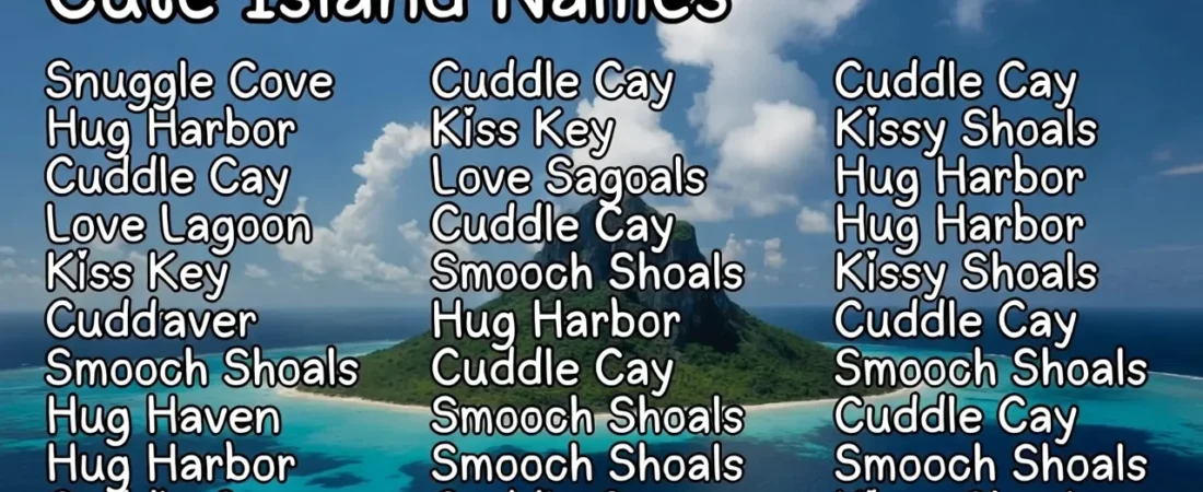Adorable and Funny Cute Island Names You’ll Love