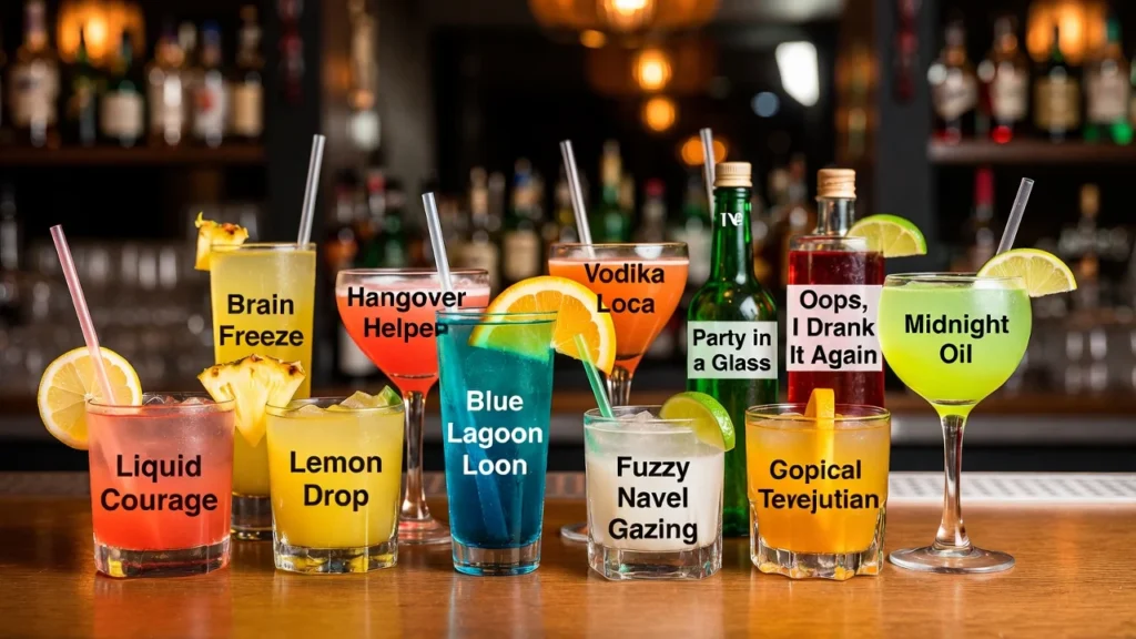 Funny Cocktail Names