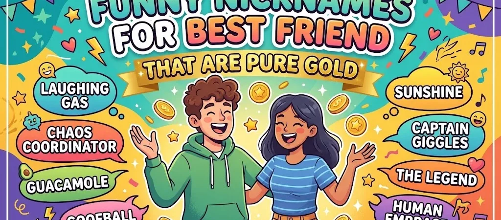 Funny Nicknames for Best Friend That Are Pure Gold