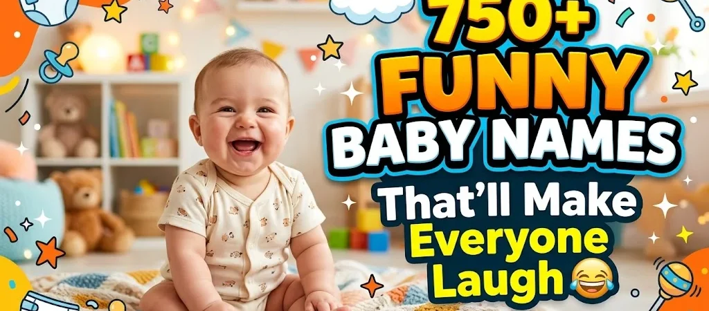750+Funny Baby Names That’ll Make Everyone Laugh 😂