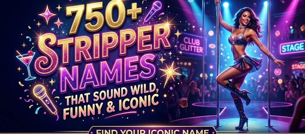 750+Stripper Names That Sound Wild, Funny & Iconic