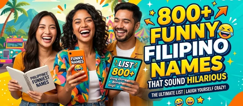 800+Funny Filipino Names That Sound Hilarious