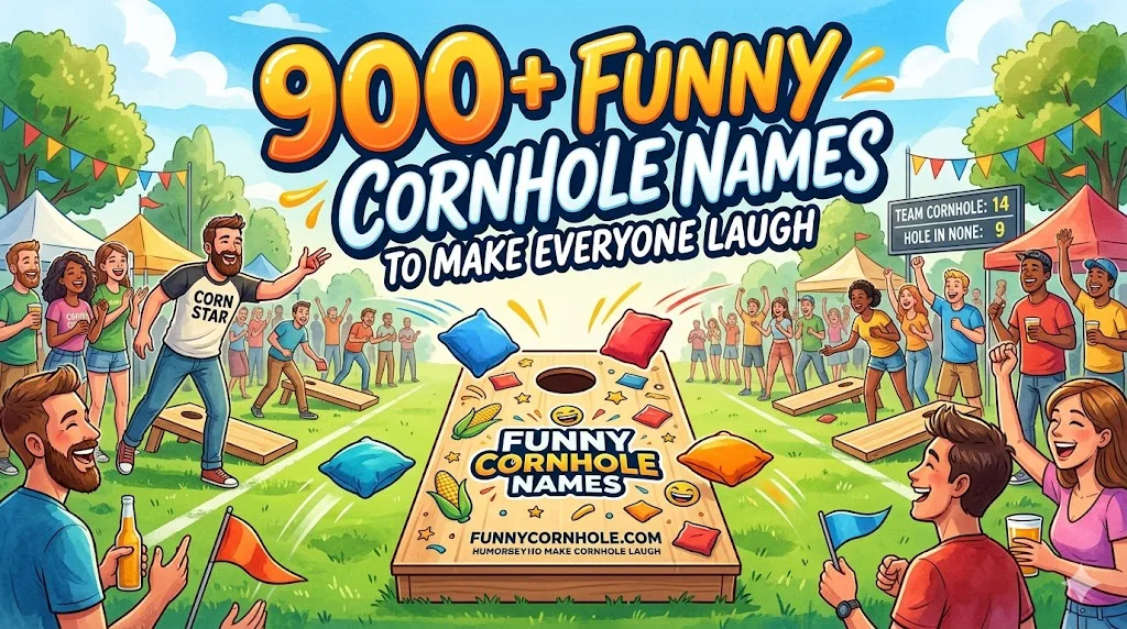 900+ Funny Cornhole Names to Make Everyone Laugh