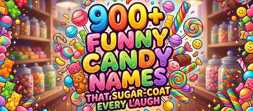 900+Funny Candy Names That Sugar-Coat Every Laugh