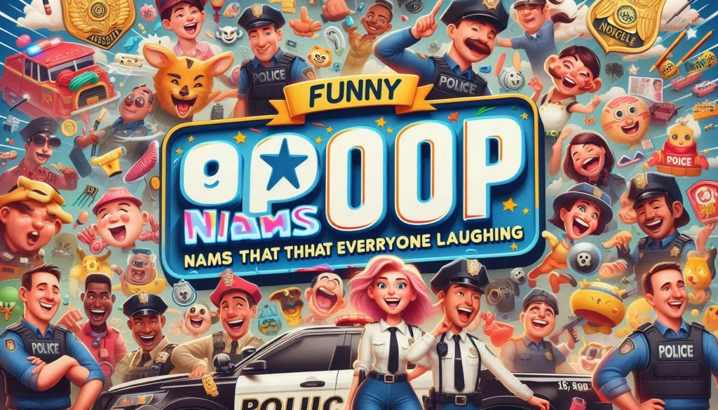900+Funny Cop Names That Will Have Everyone Laughing